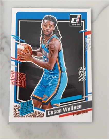 2022 Donruss Rated Rookie Cason Wallace — front