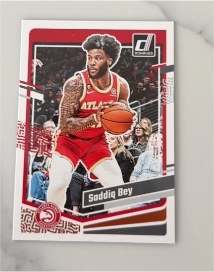 2021 Donruss #176 Saddiq Bey — front