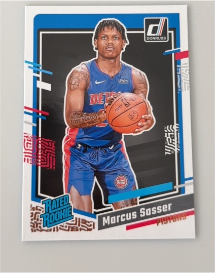 2022 Donruss #260 Marcus Sasser — front