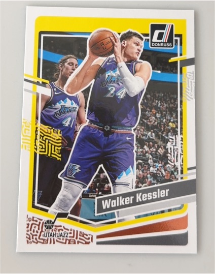 2022 Donruss #124 Walker Kessler — front