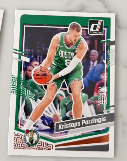 2022 Donruss #215 Kristaps Porzingis — front
