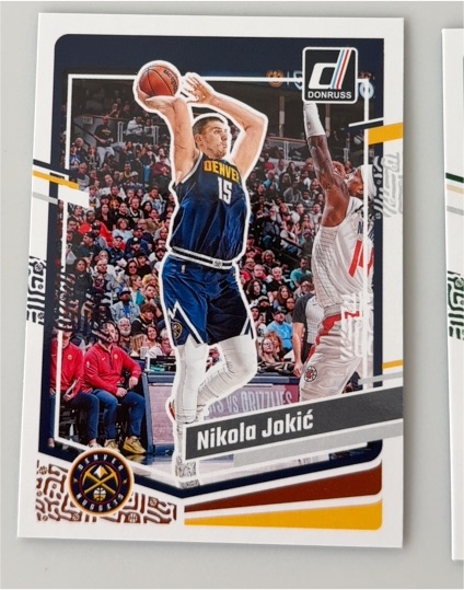 2022 Donruss #15 Nikola Jokić — front