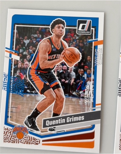 2022 Donruss #176 Quentin Grimes — front