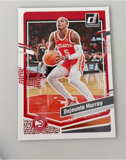 2022 Donruss #5 Dejounte Murray — front