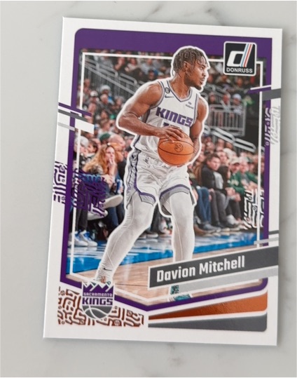2022 Donruss #177 Davion Mitchell — front