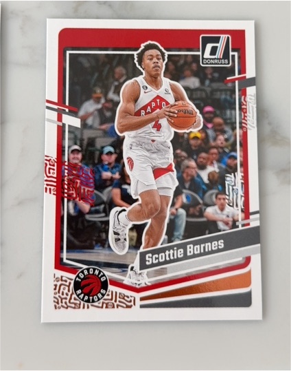 2021 Donruss #4 Scottie Barnes — front