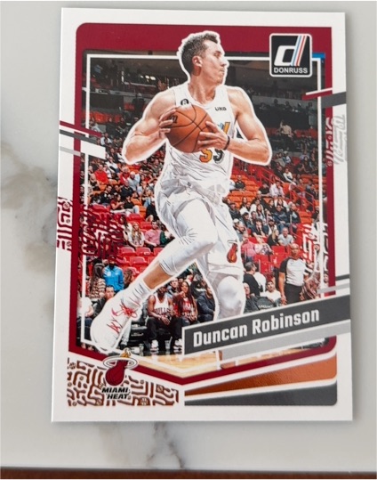 2021 Donruss #53 Duncan Robinson — front