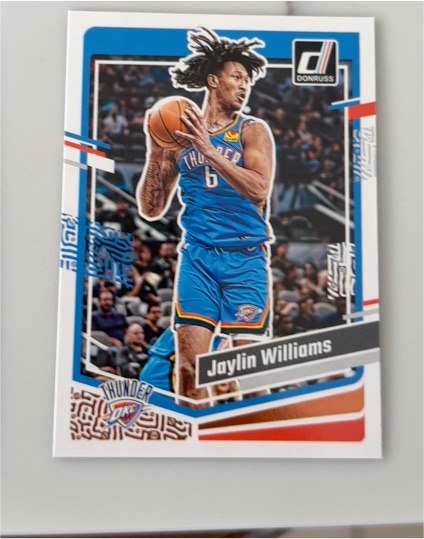 2022 Donruss #6 Jaylin Williams — front