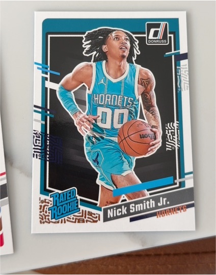2021 Donruss #199 Nick Smith Jr. — front