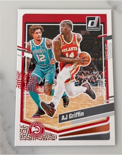 2022 Donruss #14 AJ Griffin — front