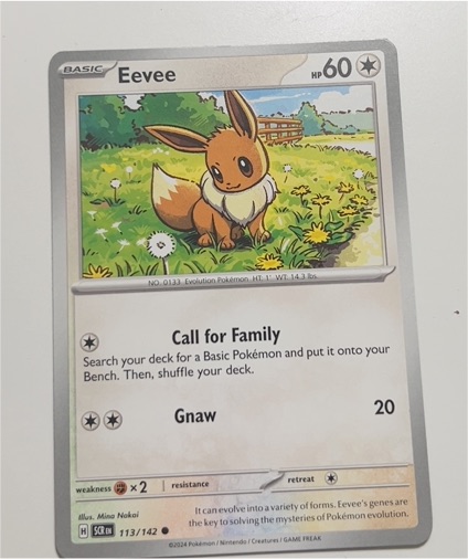 2024 Pokémon S8R #113 Eevee — front