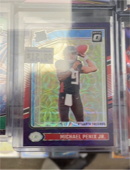 2021 Donruss Optic #9 Michael Penix Jr. — front