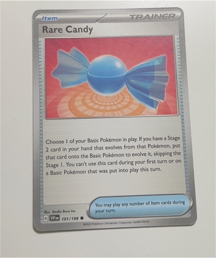 2023 Pokémon SV11 #191 Rare Candy — front