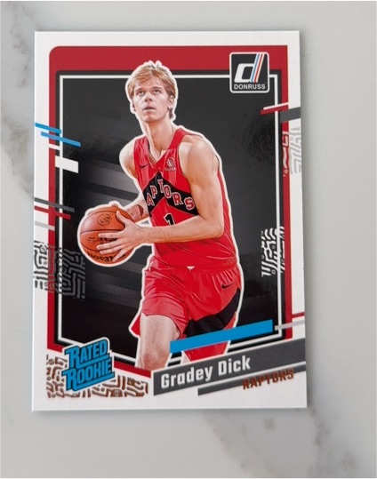 2022 Donruss Rated Rookie Gradey Dick — front