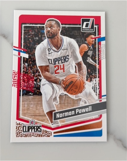 2020 Donruss #24 Norman Powell — front