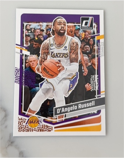 2021 Donruss #192 D'Angelo Russell — front