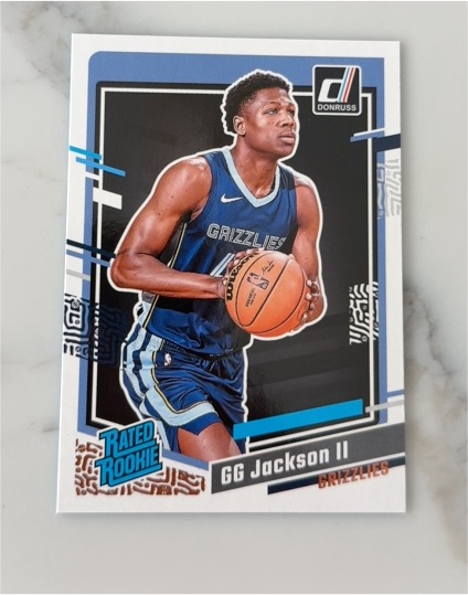 2022 Donruss Rated Rookie #RR-1 GG Jackson II — front