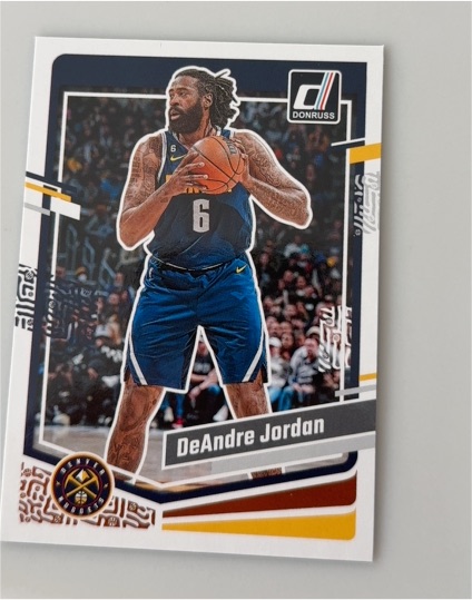 2022 Donruss DeAndre Jordan — front