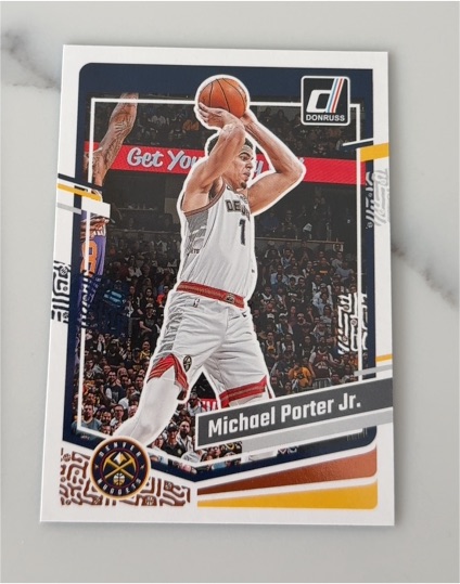 2022 Donruss #1 Michael Porter Jr. — front