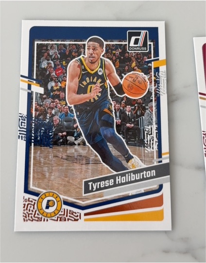 2022 Donruss #163 Tyrese Haliburton — front