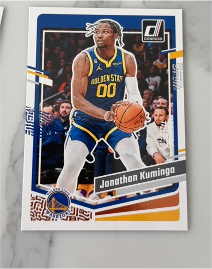2022 Donruss #00 Jonathan Kuminga — front