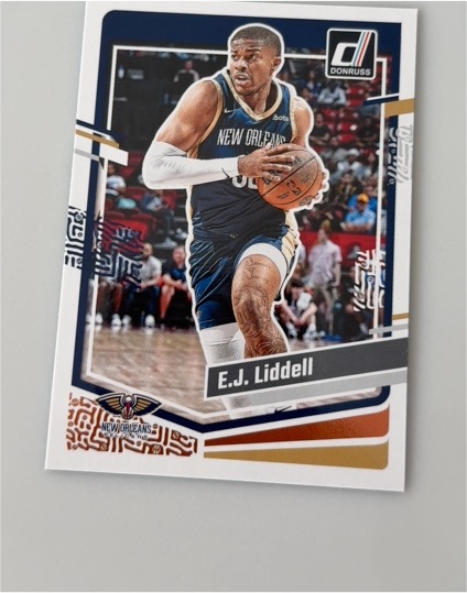 2022 Donruss #98 E.J. Liddell — front