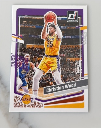2022 Donruss #35 Christian Wood — front