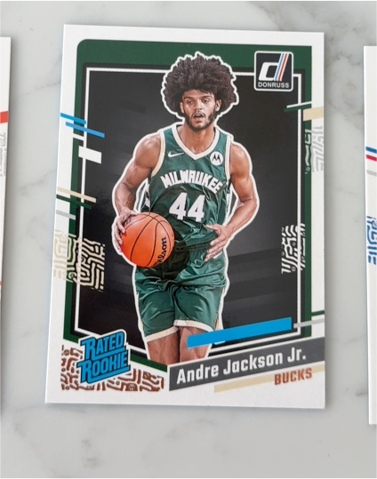 2021 Donruss #44 Andre Jackson Jr. — front