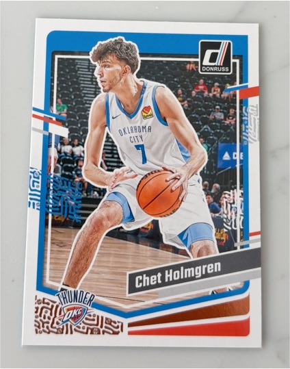 2022 Donruss #7 Chet Holmgren — front