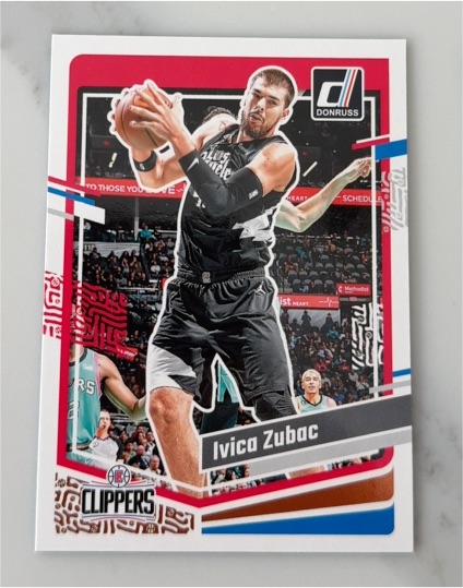 2022 Donruss #124 Ivica Zubac — front
