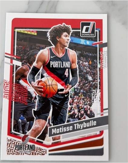 2022 Donruss #4 Matisse Thybulle — front