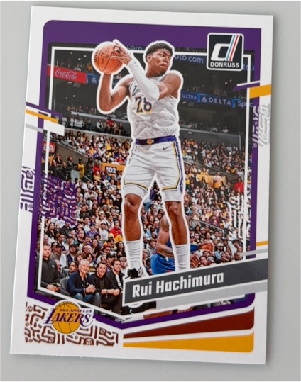 2022 Donruss #26 Rui Hachimura — front