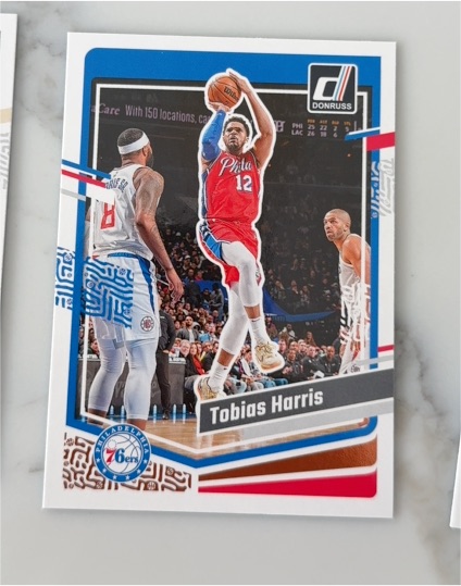 2020 Donruss #12 Tobias Harris — front