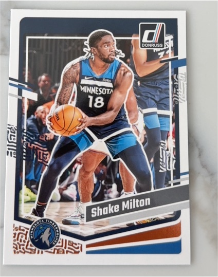 2022 Donruss #18 Shake Milton — front
