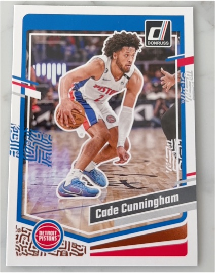 2021 Donruss #1 Cade Cunningham — front