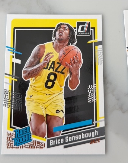2022 Donruss #8 Brice Sensabaugh — front