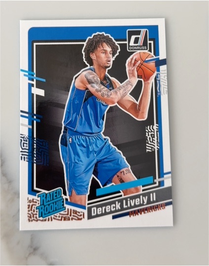 2022 Donruss Rated Rookie #279 Dereck Lively II — front