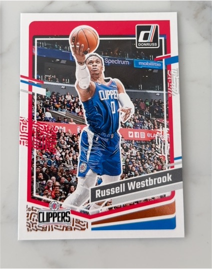 2020 Donruss #110 Russell Westbrook — front
