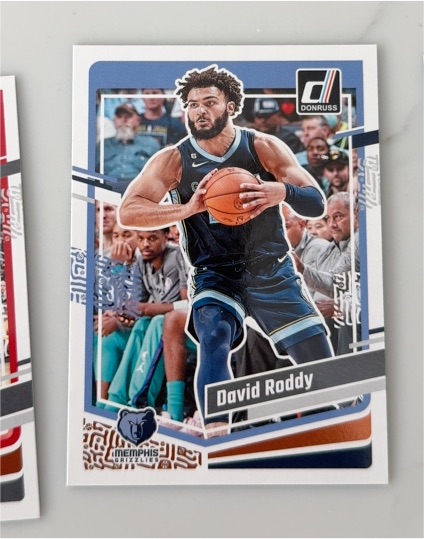 2022 Donruss #224 David Roddy — front