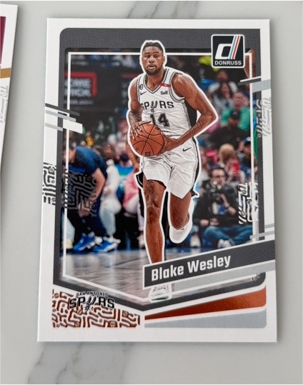 2022 Donruss #14 Blake Wesley — front