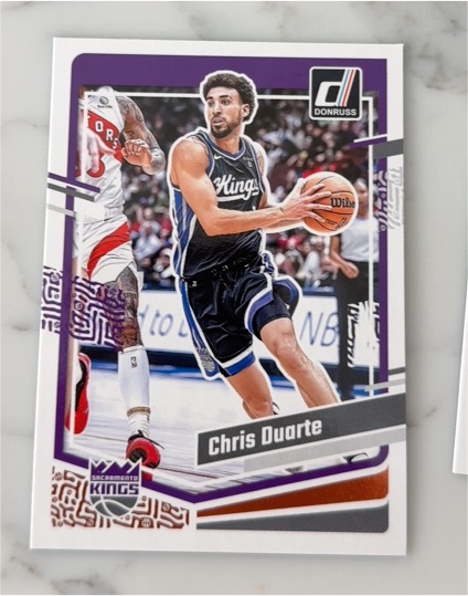 2022 Donruss #144 Chris Duarte — front