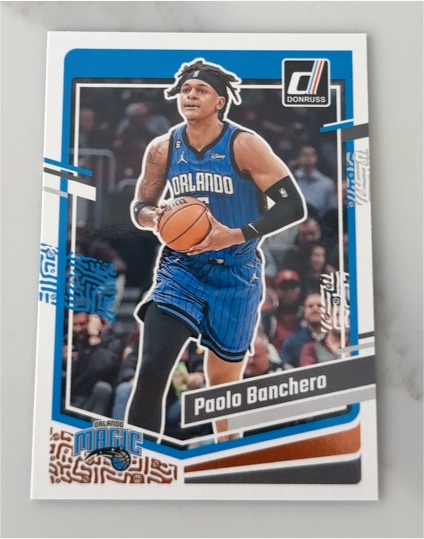 2022 Donruss #1 Paolo Banchero — front