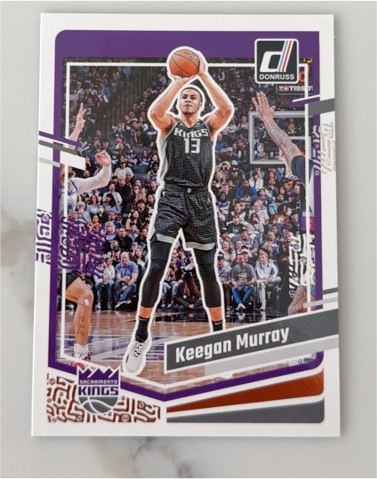 2022 Donruss #13 Keegan Murray — front