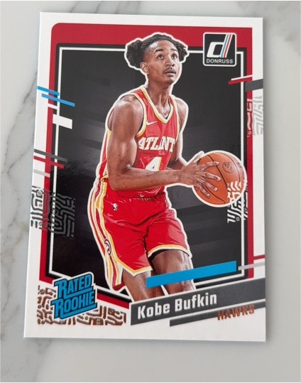 2023 Donruss #4 Kobe Bufkin — front