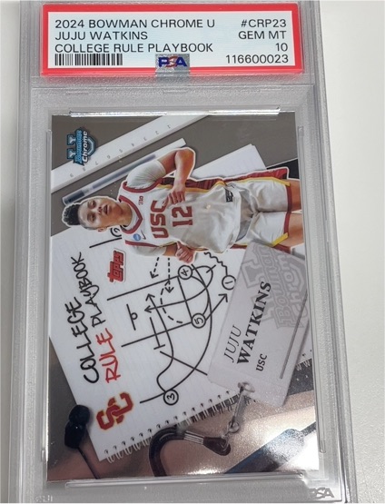 2024 Bowman Chrome #CRP23 Juju Watkins — front
