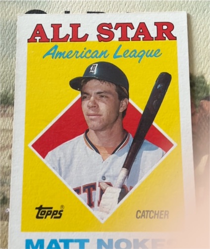 1988 Topps #100 Matt Nokes — front