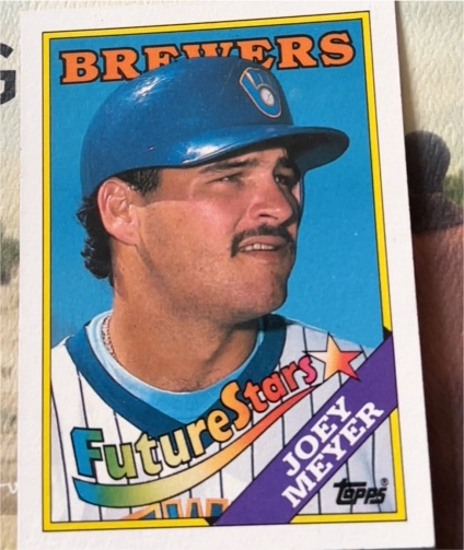 1989 Topps Future Stars #FS-1 Joey Meyer — front