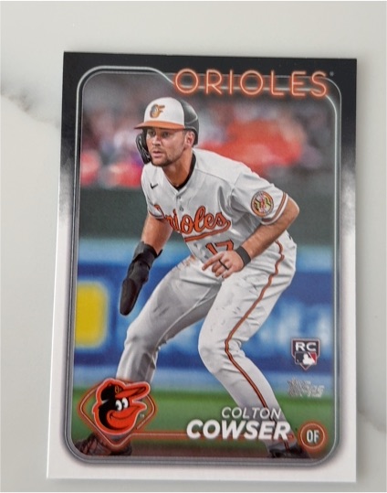 2022 Topps #17 Colton Cowser — front