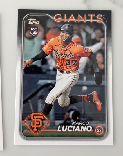 2023 Topps #37 Marco Luciano — front
