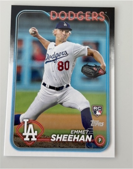 2023 Topps #80 Emmet Sheehan — front